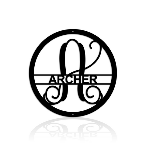 Round Vine Split-advanced-metal-art.myshopify.com