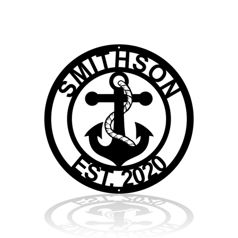 Round Anchor-advanced-metal-art.myshopify.com